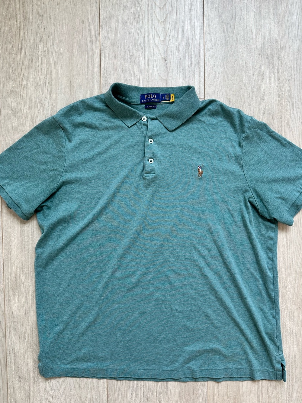 Ralph Lauren Men's Green Polo Shirt